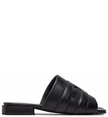 Klapki Furla czarne damskie 