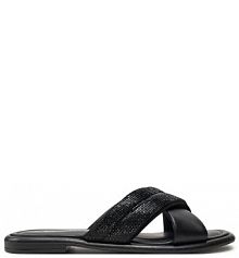 Klapki Marco Tozzi czarne damskie 