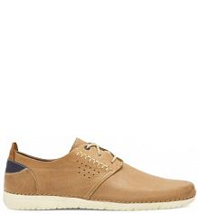 Półbuty sznurowane Lasocki brązowe męskie 