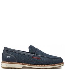 Półbuty wsuwane Mustang granatowe męskie 