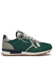 Sneakersy Pepe Jeans zielone dziecięce 