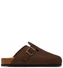 Klapki Dr. Brinkmann brązowe męskie 