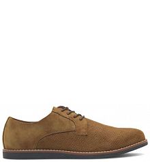 Półbuty sznurowane Lanetti brązowe męskie 