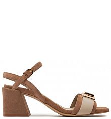 Sandały Furla szare damskie 