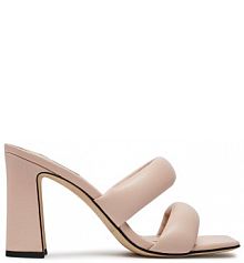 Klapki na słupku Marella różowe 