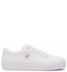 Tenisówki Beverly Hills Polo Club białe damskie 