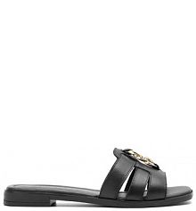 Klapki Sergio Bardi czarne damskie 