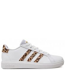 Półbuty sznurowane adidas białe dziecięce 