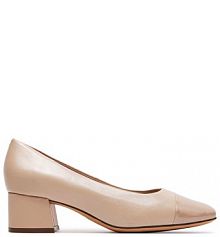 Czółenka Caprice beżowe 