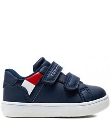 Buty na rzepy Tommy Hilfiger niebieskie dziecięce 