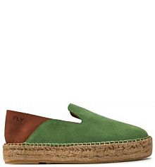 Półbuty wsuwane Fly London zielone damskie 