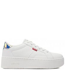 Buty na rzepy Levis białe dziecięce 