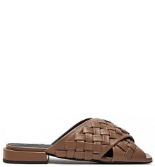 Klapki Furla szare damskie 