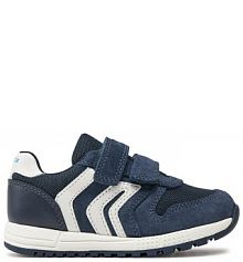 Buty na rzepy Geox granatowe dziecięce 