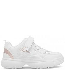 Buty na rzepy Kappa białe dziecięce 