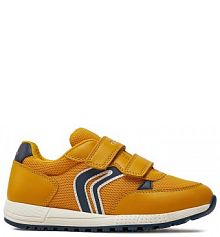 Buty na rzepy Geox żółte dziecięce 