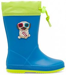 Kalosze Action Boy niebieskie dziecięce 