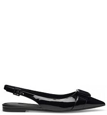 Baleriny GINO ROSSI czarne damskie 