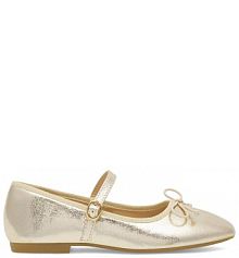Buty komunijne Nelli Blu złote dziecięce 