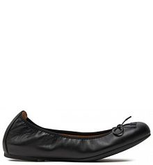 Baleriny Unisa czarne damskie 