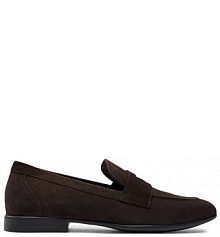 Półbuty wsuwane Geox brązowe męskie 