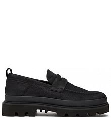 Półbuty wsuwane Clarks czarne męskie 