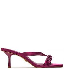 Klapki na szpilce Aldo różowe 