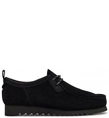 Półbuty sznurowane Clarks czarne męskie 