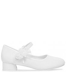 Buty komunijne Nelli Blu białe dziecięce 