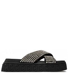 Klapki Liu Jo czarne damskie 