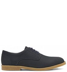 Półbuty sznurowane Lasocki granatowe męskie 