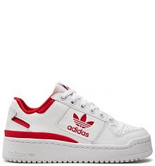 Półbuty sznurowane adidas białe dziecięce 