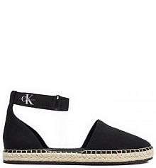 Espadryle Calvin Klein Jeans czarne damskie 