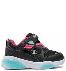 Buty na rzepy Champion czarne dziecięce 