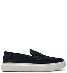 Półbuty wsuwane Geox granatowe męskie 