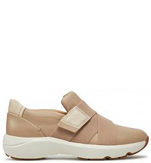 Sneakersy Clarks beżowe damskie 