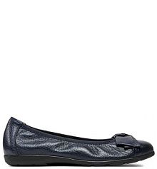 Baleriny Caprice granatowe damskie 