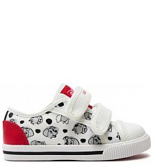 Buty na rzepy Geox białe dziecięce 