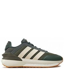 Półbuty sznurowane adidas khaki męskie 