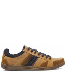 Sneakersy Lasocki brązowe męskie 