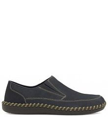 Półbuty wsuwane Rieker granatowe męskie 