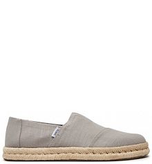 Espadryle Toms szare męskie 