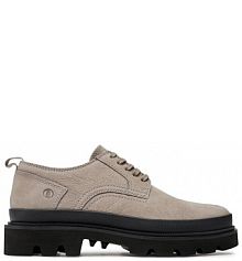 Półbuty sznurowane Clarks szare męskie 