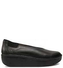 Półbuty wsuwane Fly London czarne damskie 