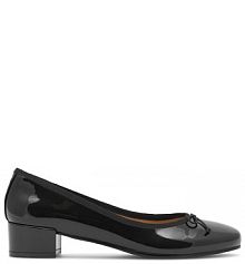 Półbuty na obcasie Jenny Fairy czarne damskie 