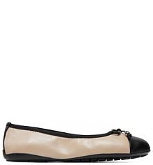 Baleriny Caprice beżowe damskie 