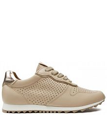 Sneakersy Tamaris écru damskie 