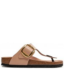 Japonki Birkenstock beżowe damskie 