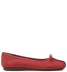 Baleriny Clarks różowe damskie 
