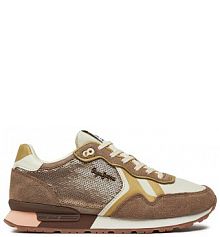 Sneakersy Pepe Jeans beżowe damskie 